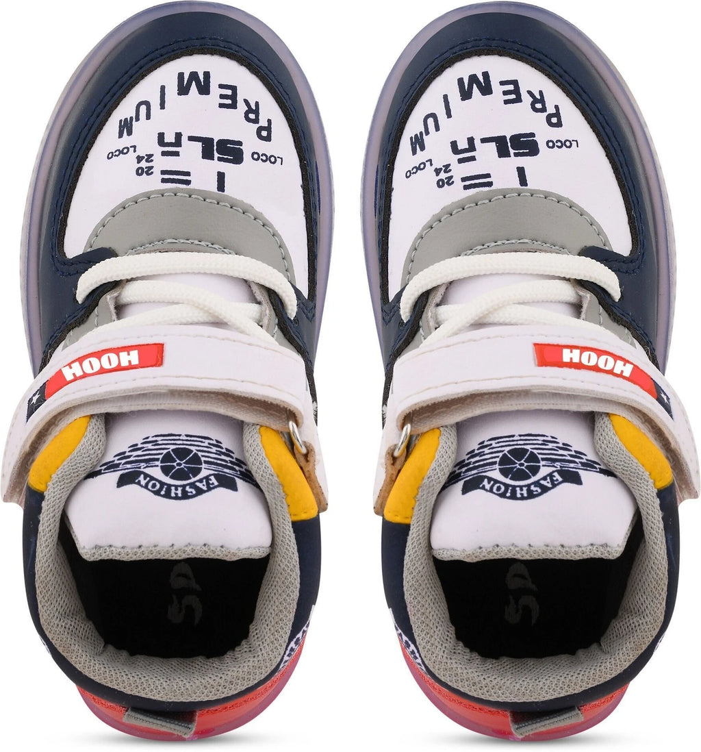 HOOH - Now comfort in fashion Strap Walking Shoes For Boys & Girls (Multicolor, 2-2.5 Years)
