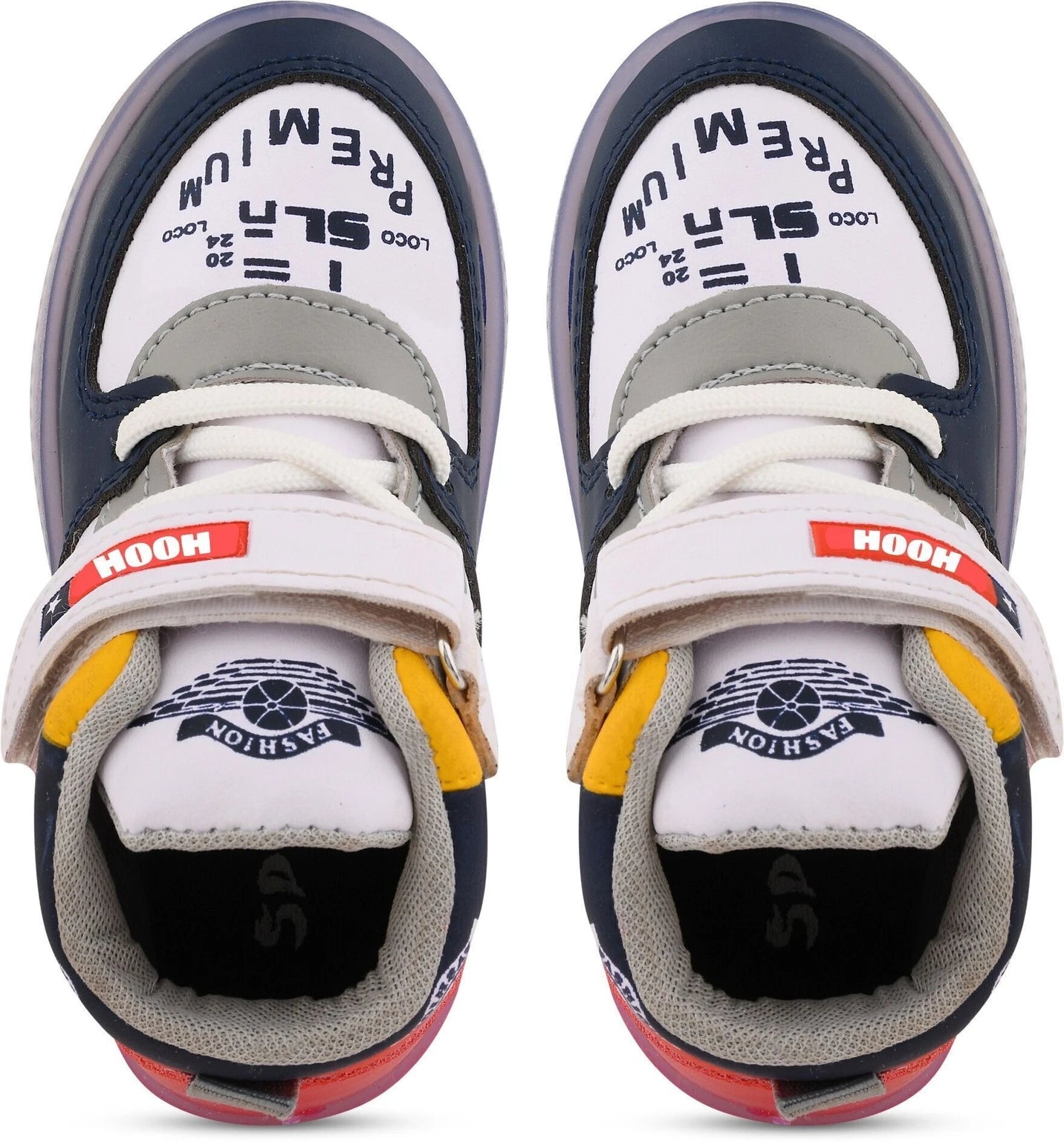 HOOH - Now comfort in fashion Strap Walking Shoes For Boys & Girls (Multicolor, 2-2.5 Years)